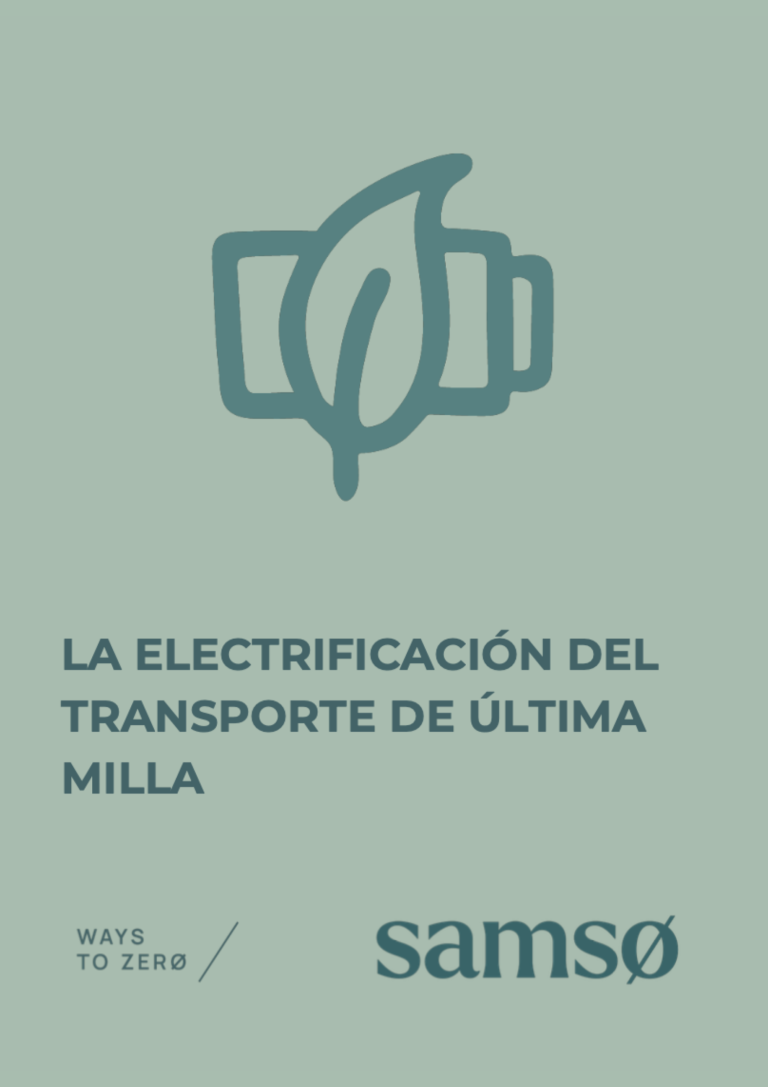 LA ELECTRIFICACIÓN DEL TRANSPORTE DE ÚLTIMA MILLA