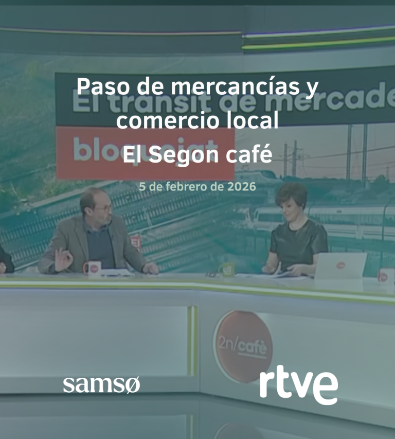 Paso de mercancías y comercio local